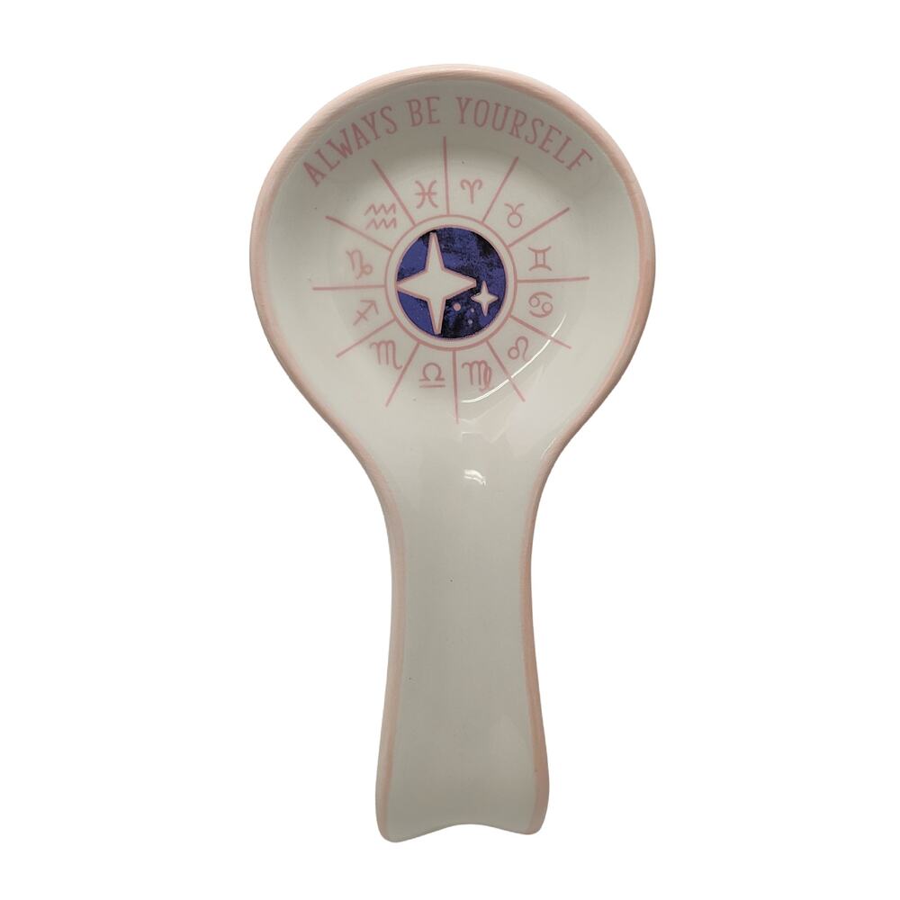 "Always Be Yourself" Zodiac Spoon Rest